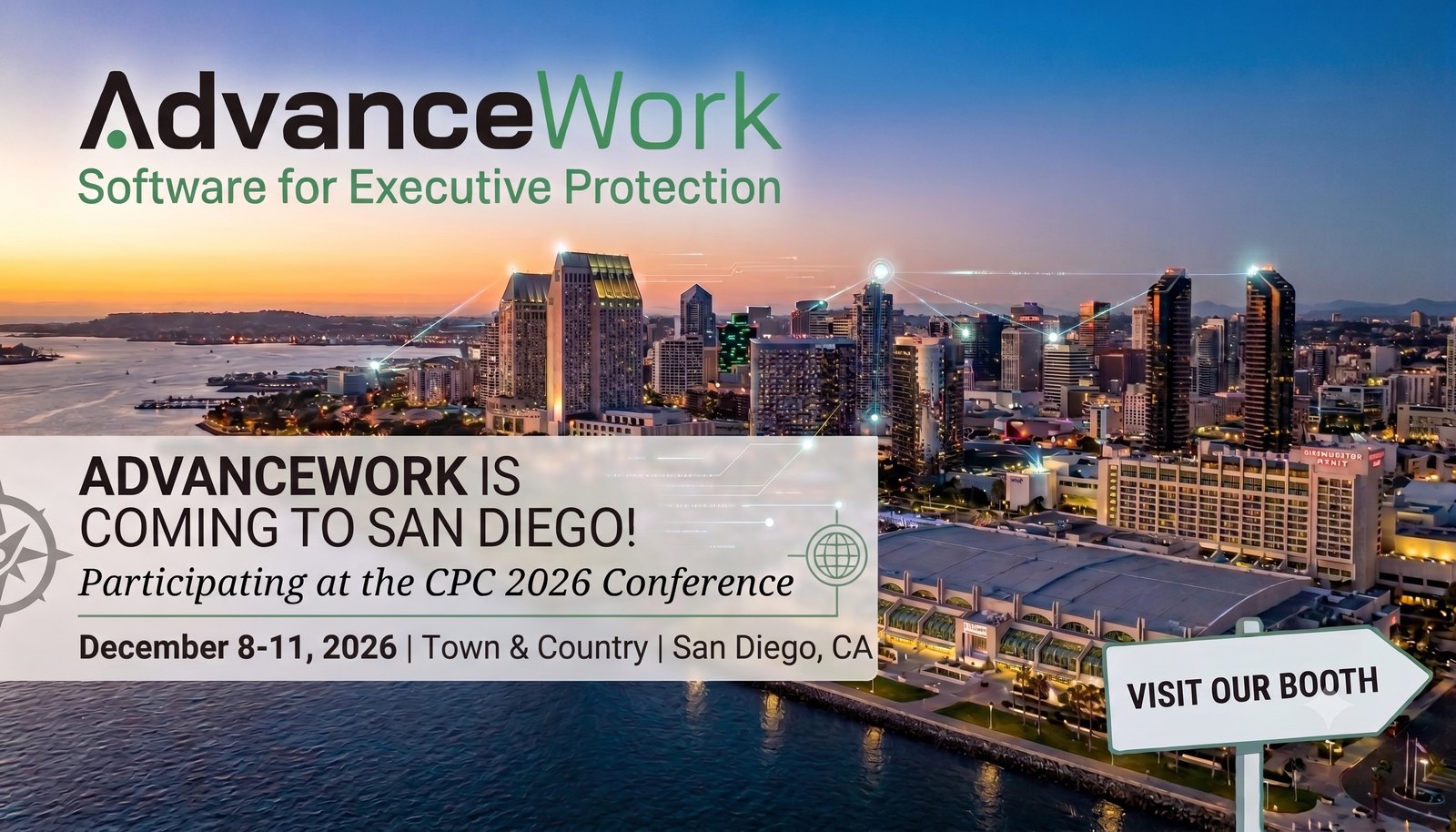 AdvanceWork at CPC 2026: Join Us in San Diego for IPSB's 10th Anniversary Close Protection Conference